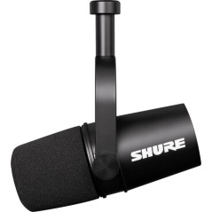 Shure Mv7-X Microphone Black Studio
